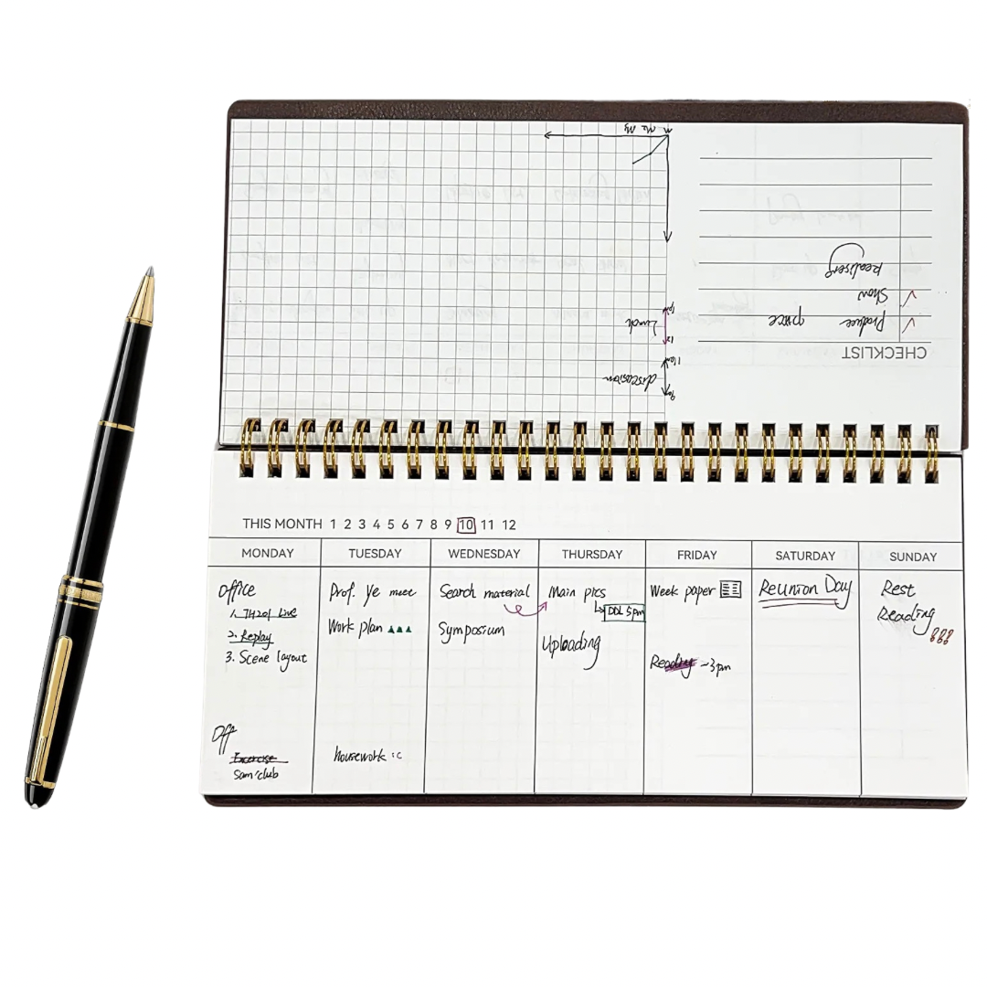 Time to Shine Weekly Desktop Planners