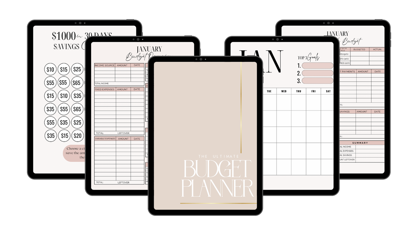 The Ultimate Budget Planner