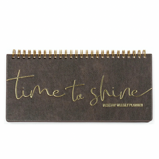 Time to Shine Weekly Desktop Planners