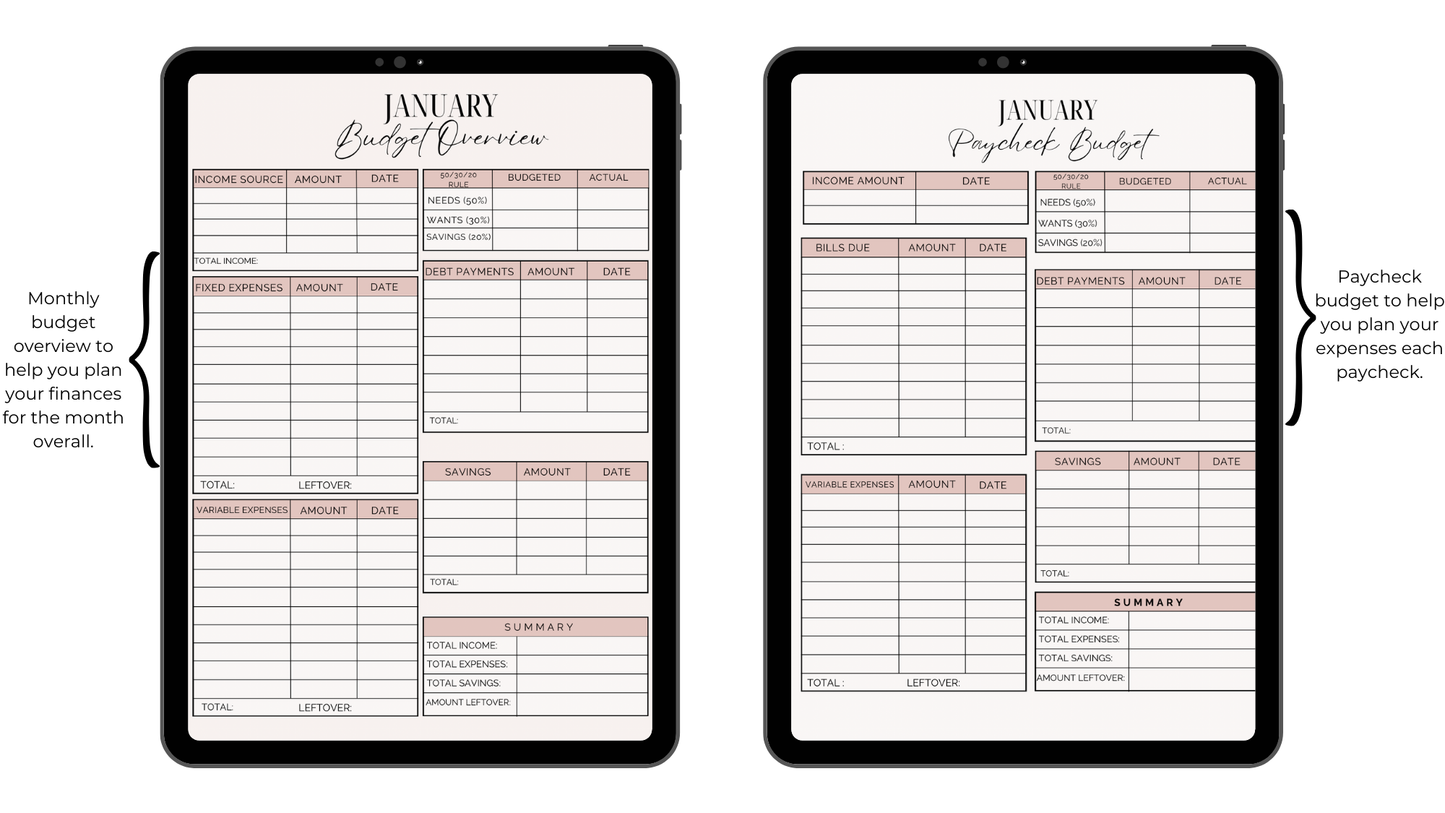 The Ultimate Budget Planner